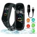 M4 Smart Bracelet  Band Fitness Tracker Watch With Step, Sport and Heart Rate 